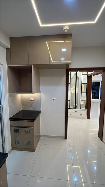 Kitchen in 3 BHK Apartment at Rajapushpa Provincia, Narsingi – for Rent