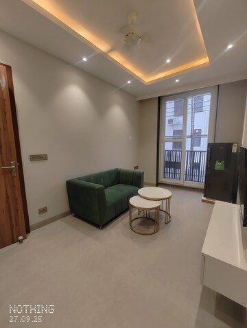 Living Room in 1 BHK Builder Floor at Sector 52 – for Rent