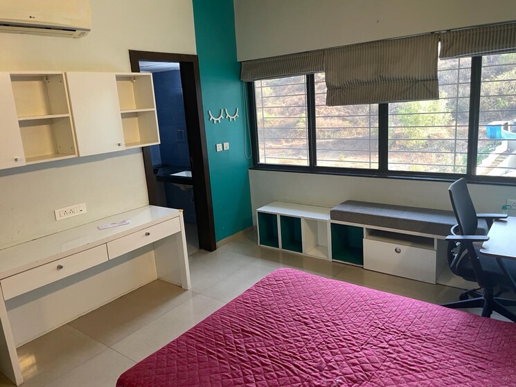 Bedroom, pride-platinum 3 Bedroom 1690 Sq.Ft. Apartment In Baner Pune 9248785