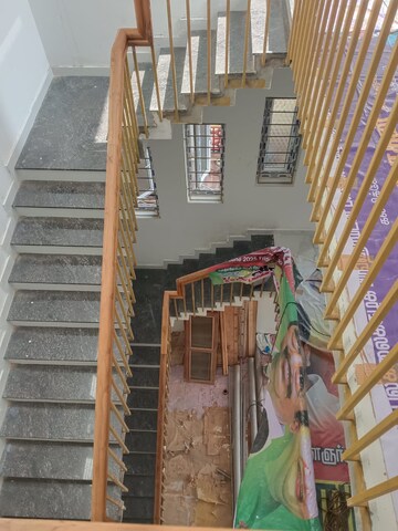 Staircase in 3 BHK Villa at Bagayam – for Sale