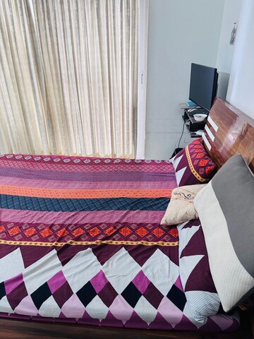 Bedroom in 2 BHK Apartment at Rahul Arcus, Baner – for Rent