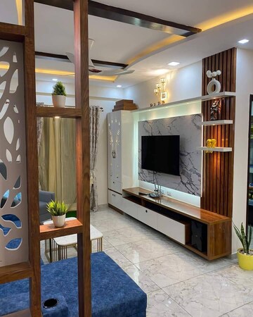 Living Room in 4 BHK Apartment at Bailey Road – for Rent