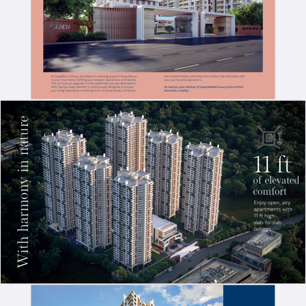 3 BHK 2430 Sq.Ft. Apartment in Supadha Gamya