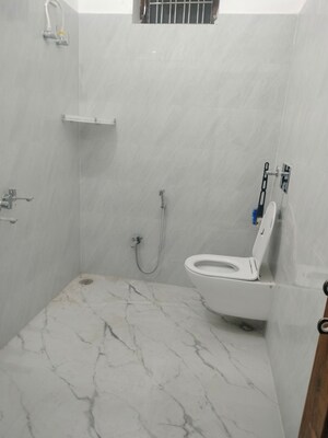 Bathroom in 1 BHK Builder Floor at Indira Nagar – for Rent