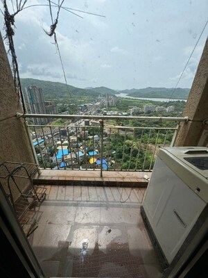 Balcony in 2 BHK Apartment at Lodha Splendora, Ghodbunder Road – for Rent