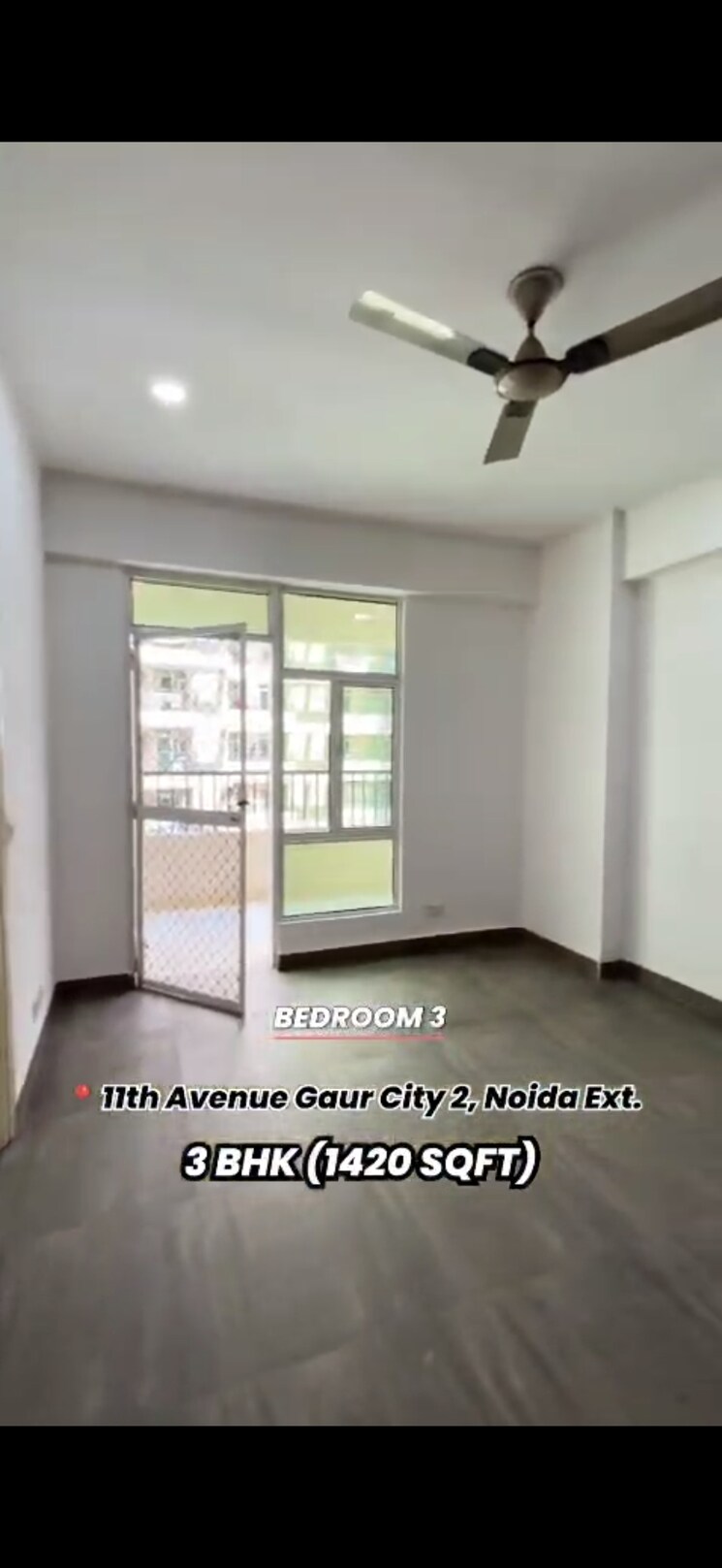Room, gaur-city-2-11th-avenue 3 Bedroom 890 Sq.Ft. Apartment In Sector 16c Greater Noida Greater Noida 9248974