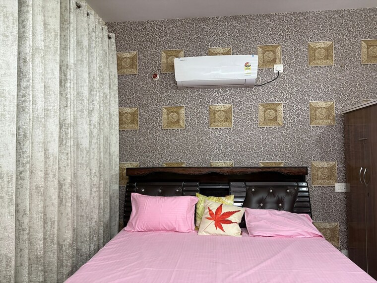 Bedroom, nk-sharma-savitry-greens 2 Bedroom 1360 Sq.Ft. Apartment In Lohgarh Zirakpur 9248989