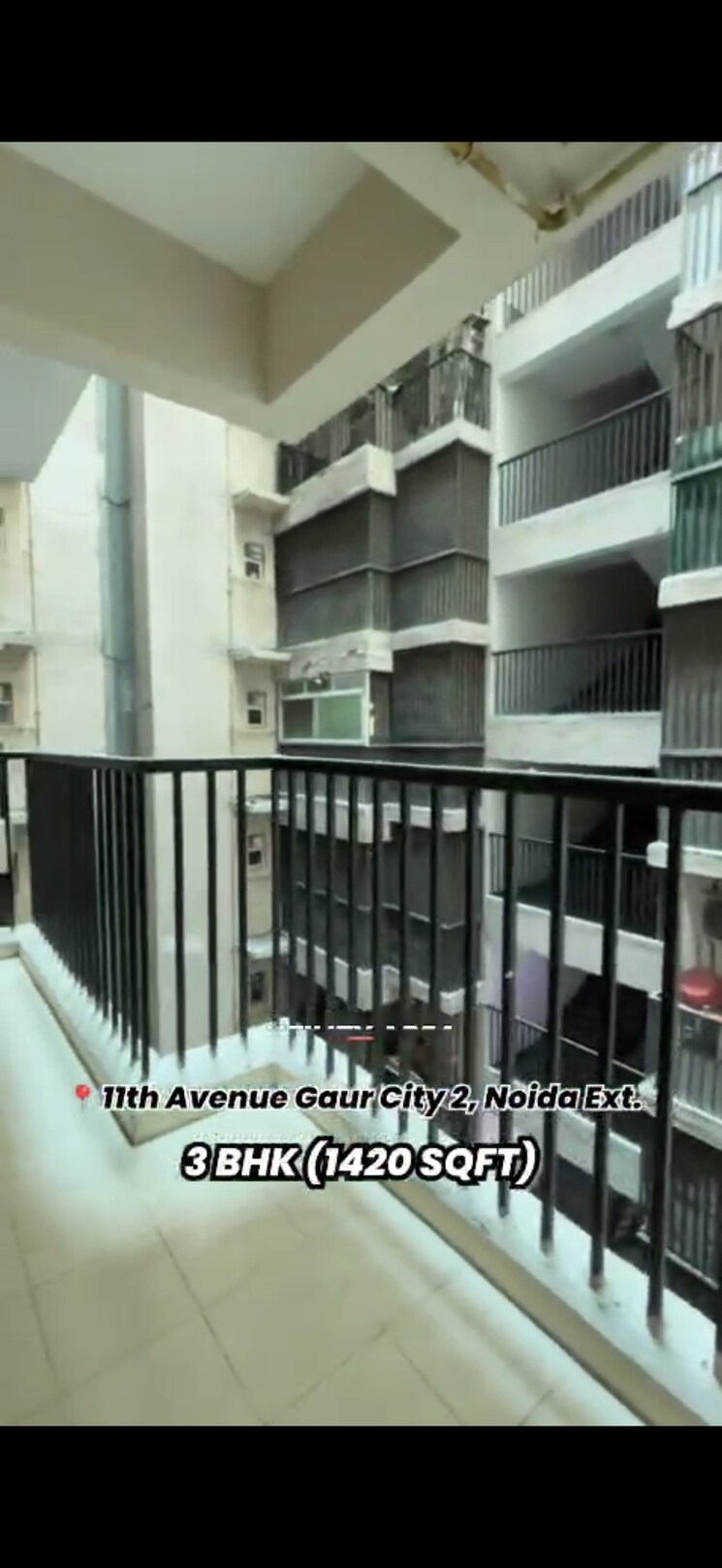 Exterior View, gaur-city-2-11th-avenue 3 Bedroom 1420 Sq.Ft. Apartment In Sector 16c Greater Noida Greater Noida 9248986