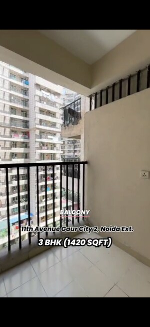 Staircase in 3 BHK Apartment at Gaur City 2 - 11th Avenue, Sector 16c Greater Noida – for Sale