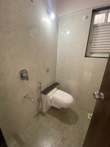 Bathroom in 2 BHK Apartment at Wadhwani Om Mangalam Chaitanya, Ravet – for Rent