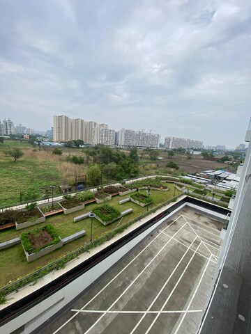 Balcony in 2 BHK Apartment at VJ YashOne Infinitee, Tathawade – for Rent