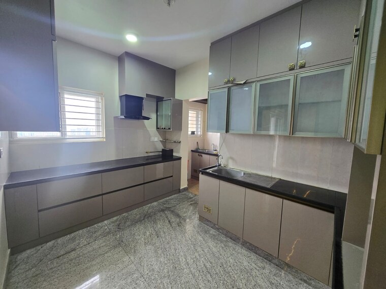 Kitchen, bollineni-bion 3 Bedroom 1840 Sq.Ft. Apartment In Kothaguda Hyderabad 9249027