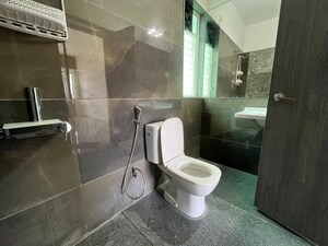 Attached Bathroom in 2 BHK Apartment at Kumar Picasso, Hadapsar – for Rent