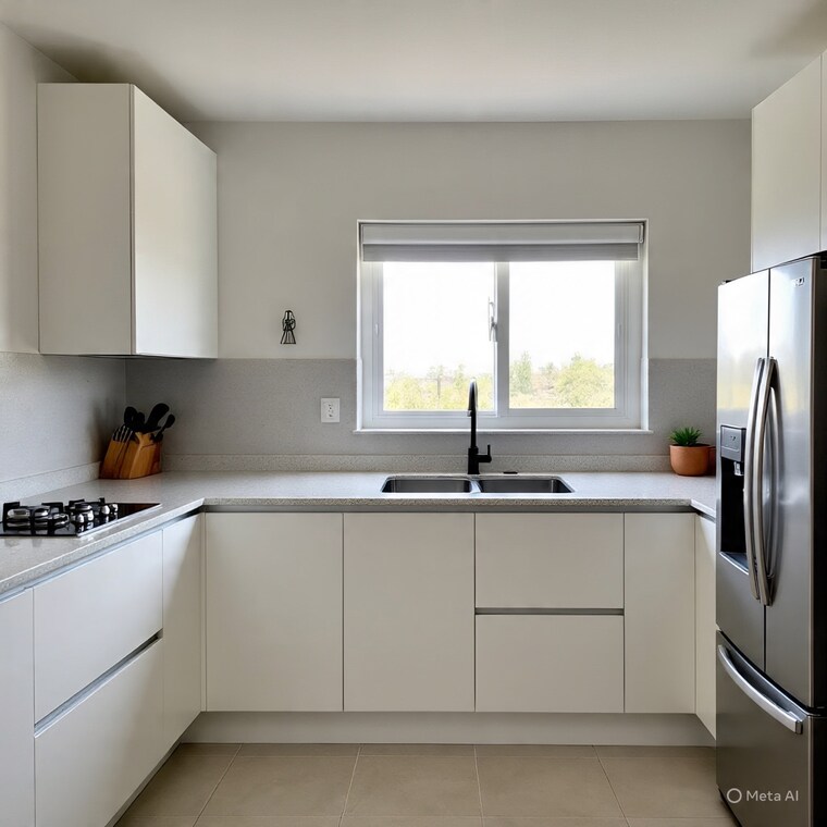 Kitchen, avas vikas 1 Bedroom 600 Sq.Ft. Apartment In Avas Vikas  Rishikesh 9249132