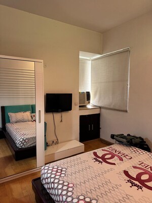 Bedroom in 3 BHK Apartment at Unitech Uniworld Gardens, Sector 47 – for Rent