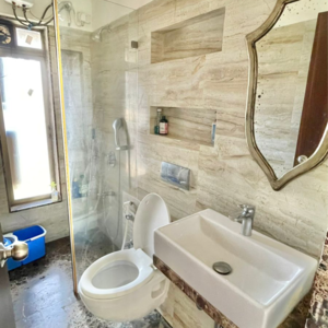Bathroom in 2 BHK Apartment at Jaycee Bhagtani Elegance, Dn Nagar – for Sale