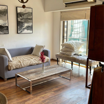 Living Room in 2 BHK Apartment at Jaycee Bhagtani Elegance, Dn Nagar – for Sale