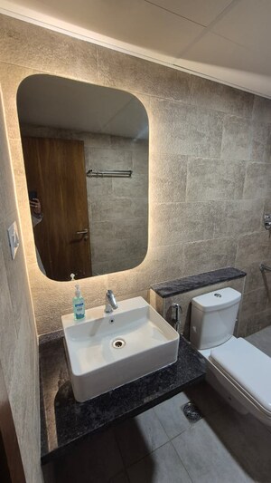 Bathroom in 3 BHK Apartment at Prestige Primrose Hills, Banashankari 6th Stage – for Rent