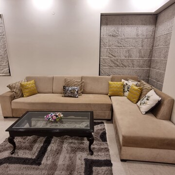 Living Room in 4 BHK Apartment at Kohli One Malibu Town, Sector 47 – for Rent