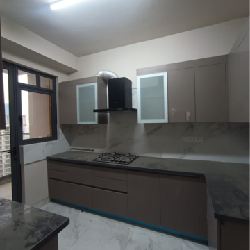 Kitchen in 3 BHK Apartment at M3M Heights, Sector 65 – for Rent