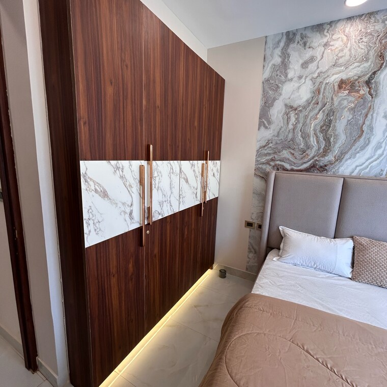 Bedroom, jms-the-majestic 3 Bedroom 2082 Sq.Ft. Builder Floor In Manesar Sector 9 Gurgaon 9249305