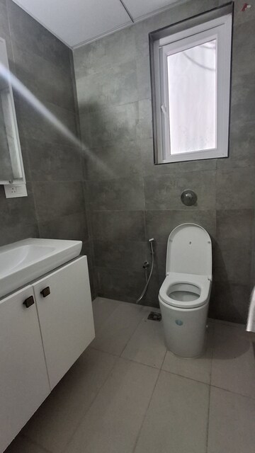 Bathroom in 3 BHK Apartment at Jayabheri The Summit, Narsingi – for Rent