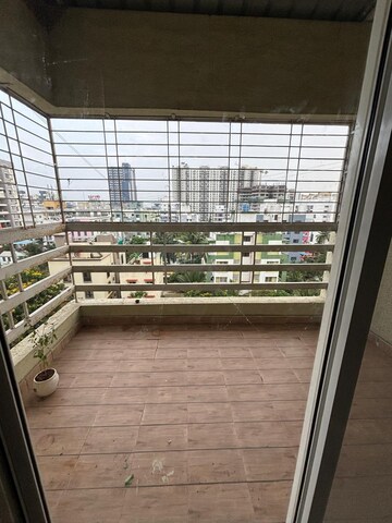 Balcony in 1 BHK Apartment at Adi W 57, Wakad – for Rent