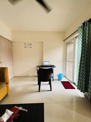 Living Room in 1 BHK Apartment at Adi W 57, Wakad – for Rent