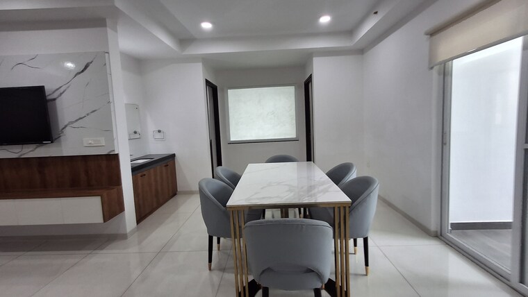 Master Bedroom, jayabheri-the-summit 3 Bedroom 2075 Sq.Ft. Apartment In Narsingi Hyderabad 9249297