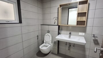 Bathroom in 3 BHK Apartment at Jayabheri The Summit, Narsingi – for Rent