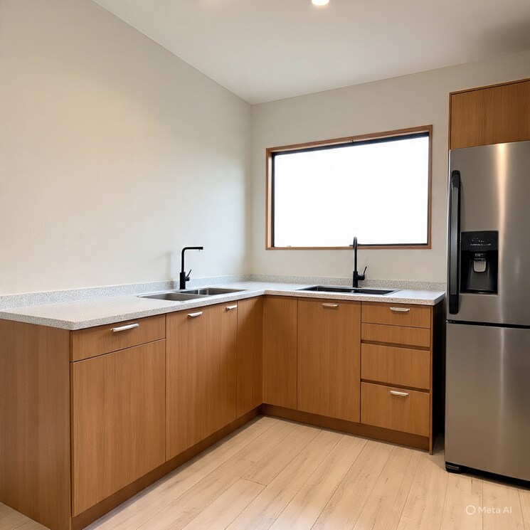 Kitchen, avas vikas 1 Bedroom 649 Sq.Ft. Apartment In Avas Vikas  Rishikesh 9249340