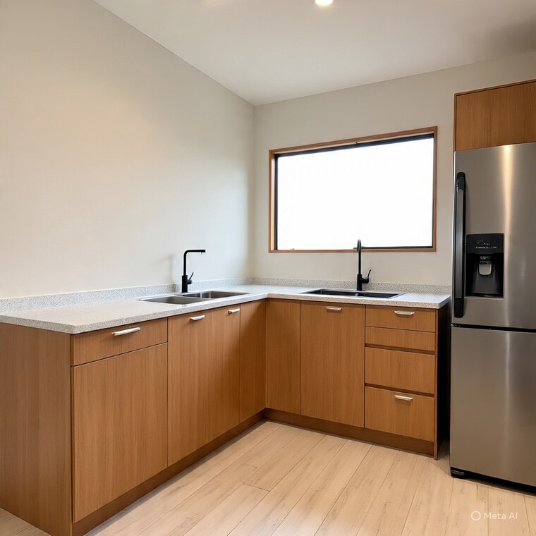 Kitchen, avas vikas 1 Bedroom 649 Sq.Ft. Apartment In Avas Vikas  Rishikesh 9249340