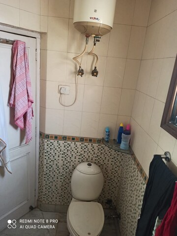 Bathroom in 2 BHK Builder Floor at Kalkaji – for Rent