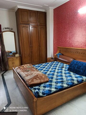 Bedroom in 2 BHK Builder Floor at Kalkaji – for Rent