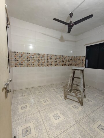 Bathroom in 1 BHK Apartment at Deepanjali CHS, Malad West – for Rent