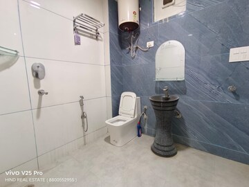 Bathroom in 3 BHK Builder Floor at Vasant Kunj – for Rent