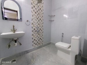 Bathroom in 3 BHK Builder Floor at Vasant Kunj – for Rent