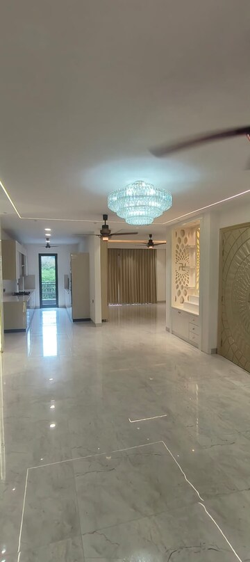 Living Room in 4 BHK Builder Floor at Ansal API Esencia, Sector 67 – for Sale