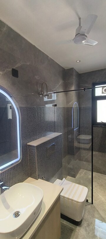 Bathroom in 4 BHK Builder Floor at Ansal API Esencia, Sector 67 – for Sale