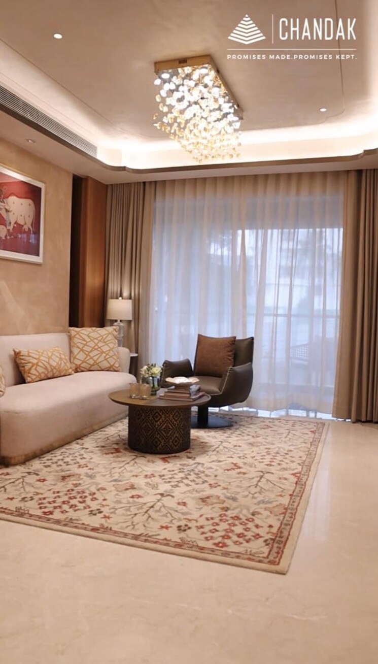Living Room, chandak-sarvam 3 Bedroom 1260 Sq.Ft. Apartment In Jb Nagar Mumbai 9249471
