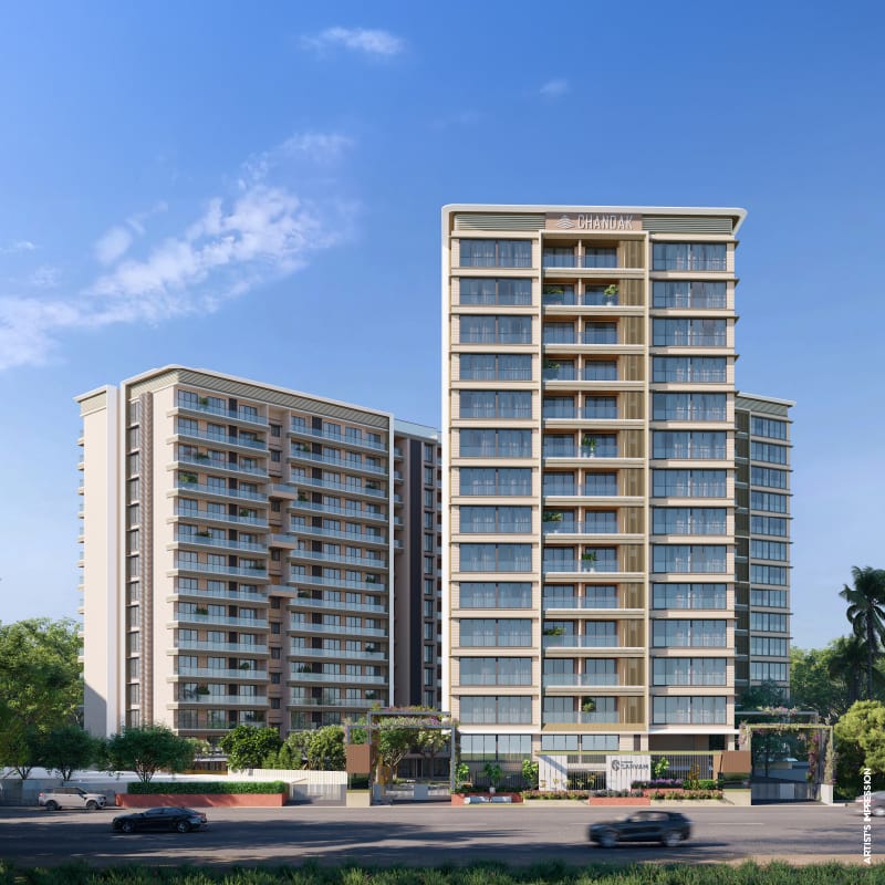 3 BHK 1260 Sq.Ft. Apartment in Chandak Sarvam