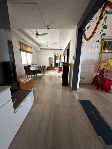 Kitchen in 4 BHK Apartment at Prateek Edifice, Sector 107 – for Rent