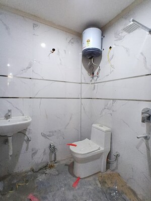Bathroom in 2 BHK Builder Floor at Vasant Kunj – for Rent