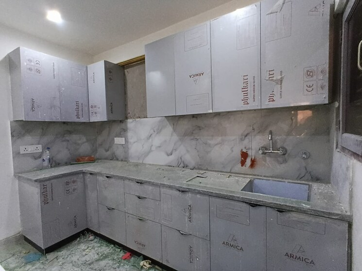 Kitchen, vasant kunj 2 Bedroom 850 Sq.Ft. Builder Floor In Vasant Kunj Delhi 9249494