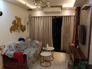 Living Room in 1 BHK Apartment at MICL Aaradhya Highpark, Mira Road – for Rent