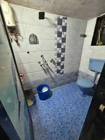 Bathroom in 2 BHK Apartment at Krishna Kunj CHS Bhayander East, Bhayandar East – for Rent