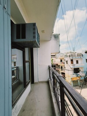 Balcony in 1 BHK Builder Floor at Saket – for Rent