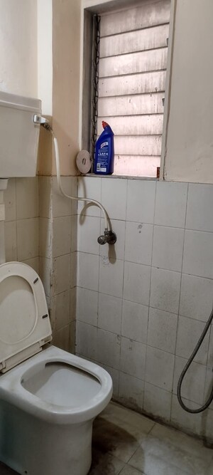 Bathroom in 1 BHK Apartment at Raunak Bliss, Ghodbunder Road – for Rent