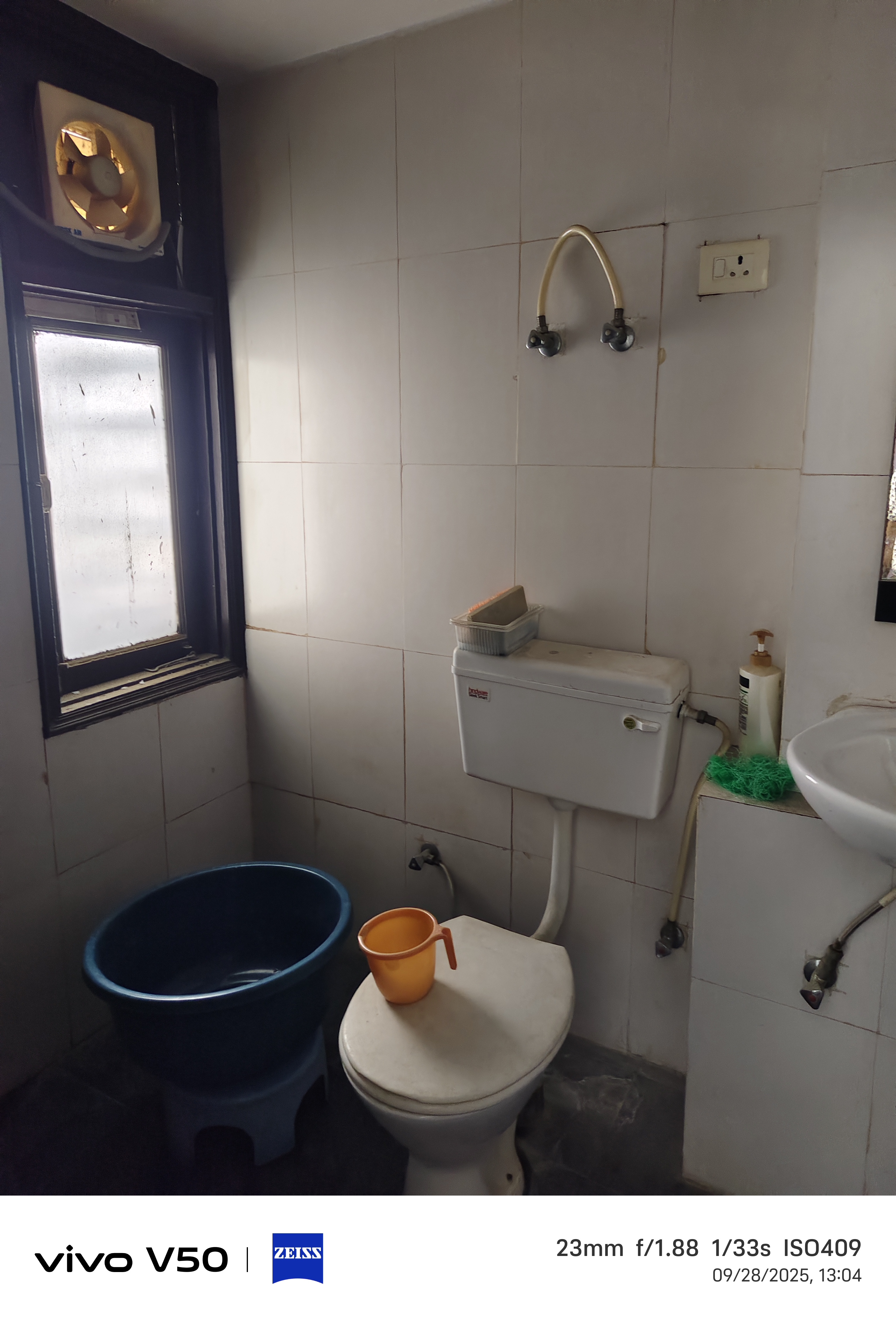 Bathroom in 3.5 BHK Apartment at Mittal Rajnagar Residency, Raj Nagar Extension – for Sale