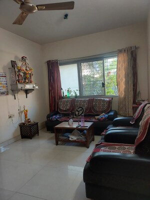 Living Room in 2 BHK Apartment at Evershine City, Vasai East – for Rent